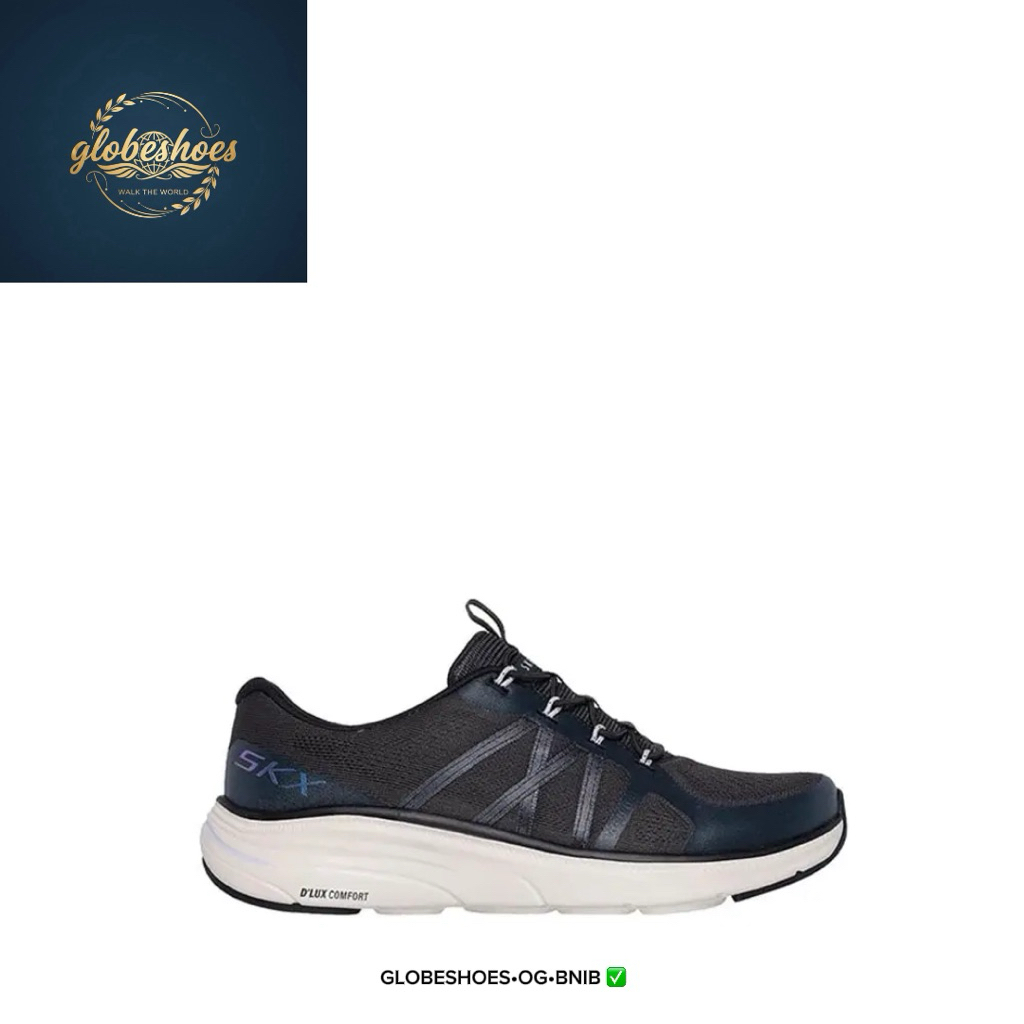 Skechers D'Lux Comfort 2.0 Women's Sneaker - Black