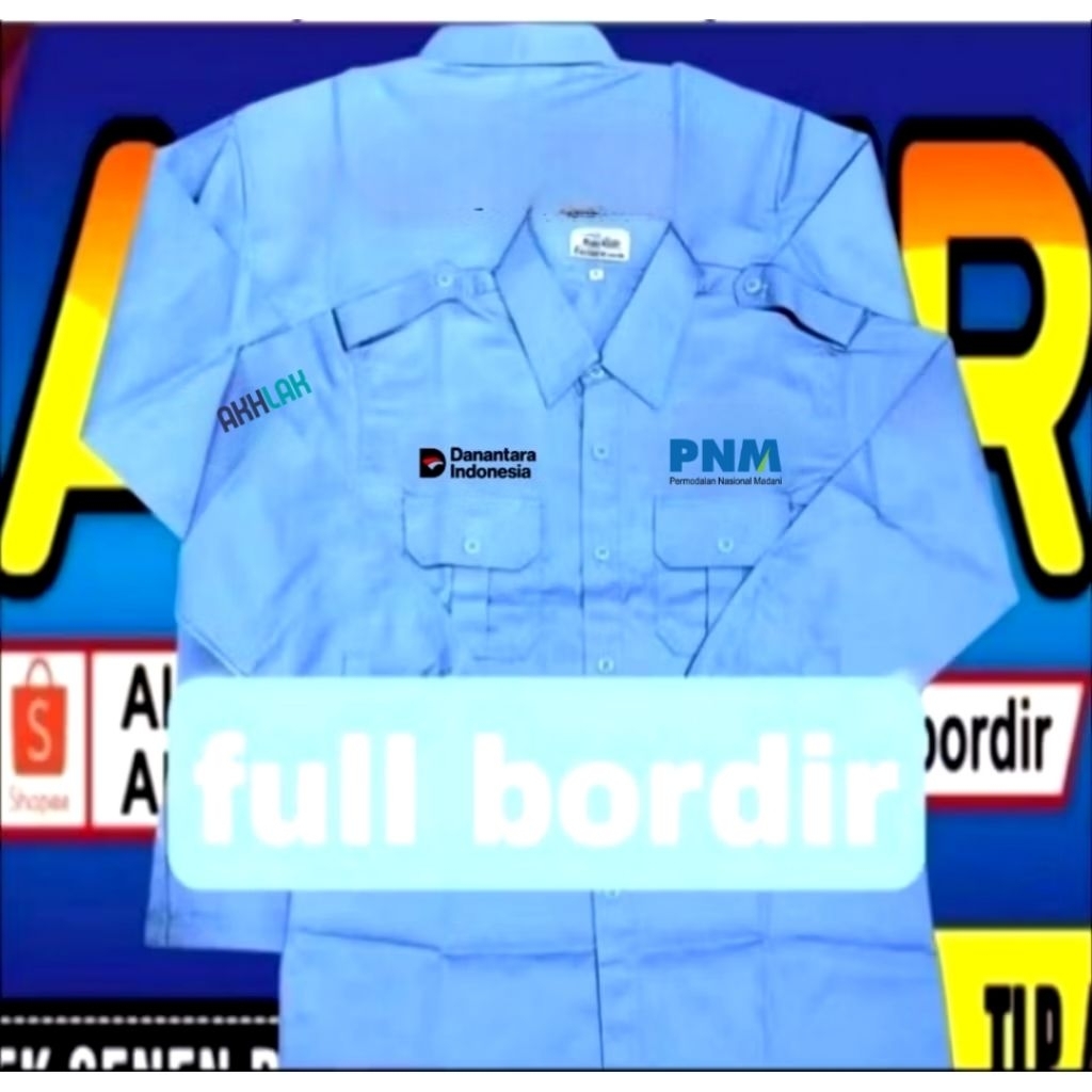 Kemeja PNM mekaar baju PNm mekar seragam PNM mekar Pdh PNM mekar kemeja kerja PNM mekar baju kerja P
