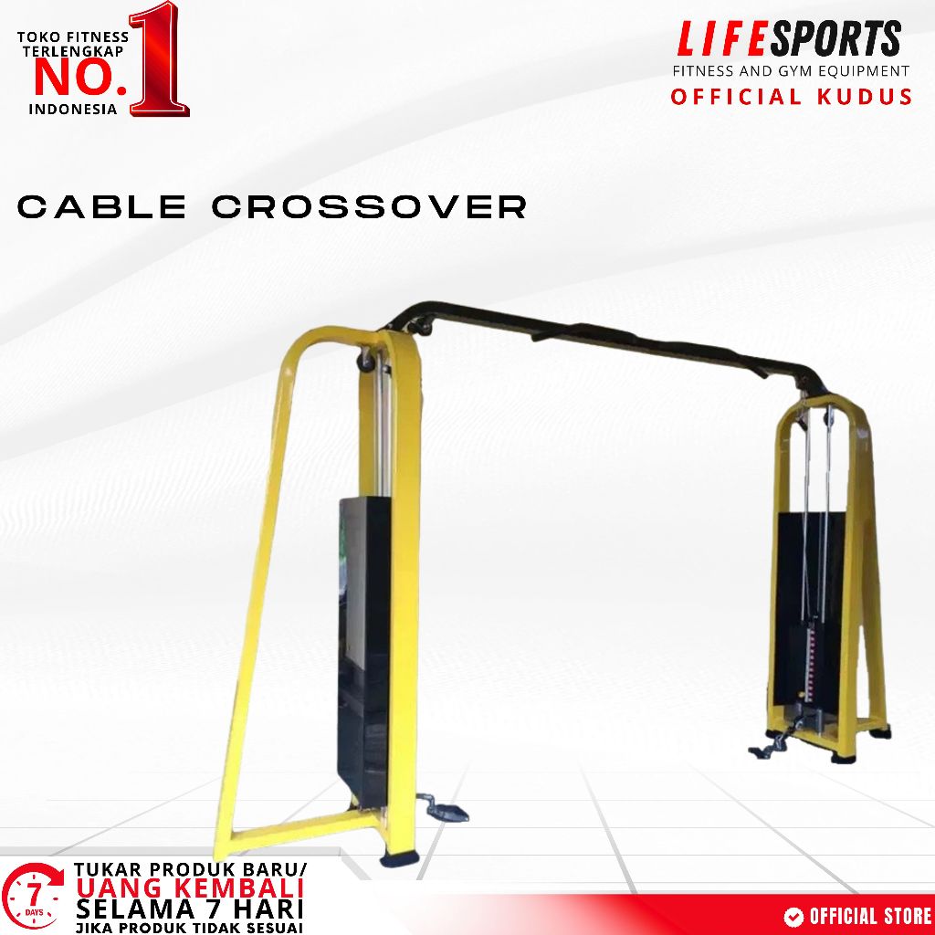 LIFESPORTS - alat olahraga fitness gym machine cable crossover