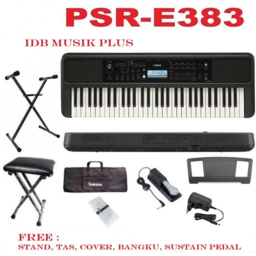 keybord yamaha psr e383