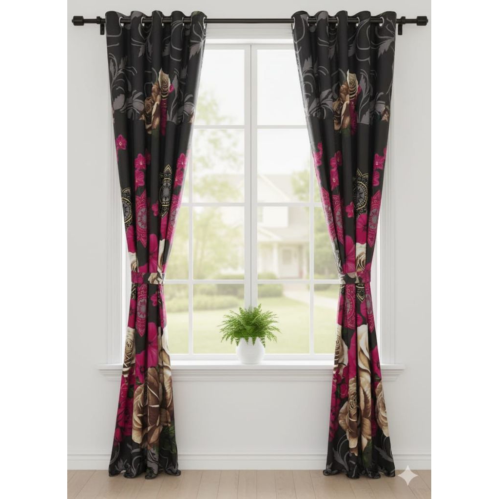 Gorden Pintu Motif 100x225Tebal, Motif Menarik, Ukuran Besar