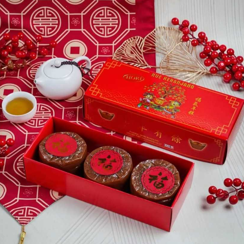 Kue Keranjang (Dodol Imlek) Cap Hoki isi 3