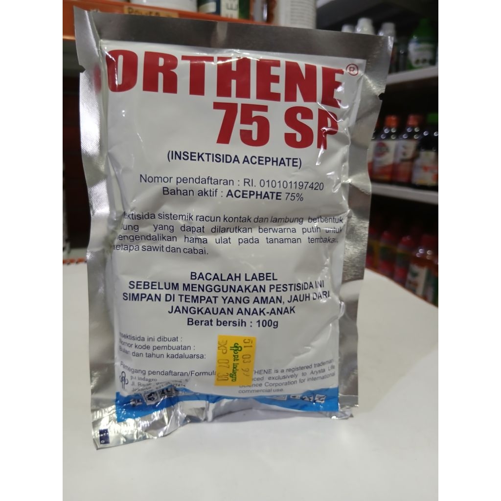 ORTHENE 75 SP 100 GRAM INSECTISIDA SISTEMIK