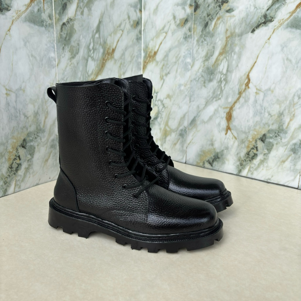 Sepatu Pdl Kulit Jeruk Sepatu Pdl Tni Polri Satpam Sepatu Pdl Kulit Asli Sepatu Pdl tanpa Resleting