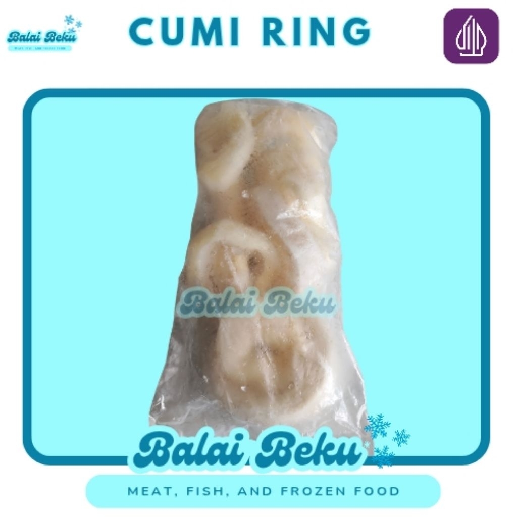 Cumi Ring 500gram / Cumi Ring Lokal / Cumi Murah / Cumi Surabaya / Jual Cumi