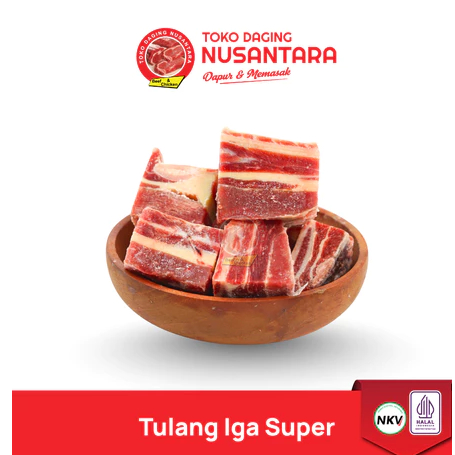 TULANG IGA SUPER SAPI 1KG
