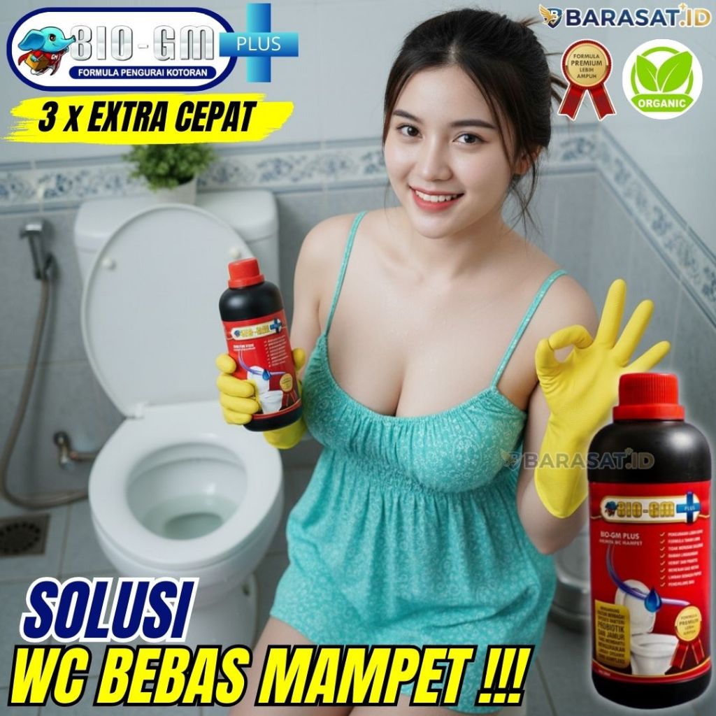 Bio GM Plus Penguras Septic Tank Ramah Lingkungan Original 100% Anti Sumbat WC Reaksi 3x Lebih Cepat