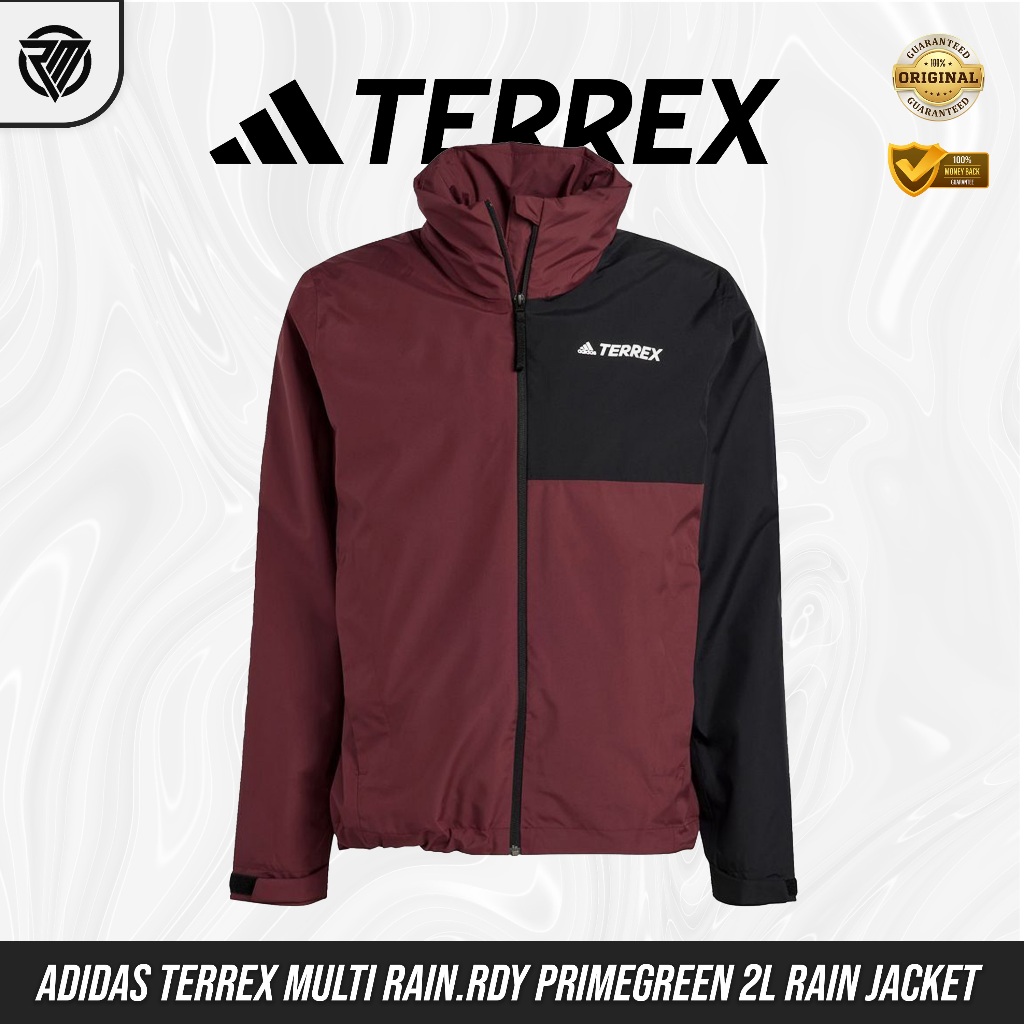adidas Terrex Multi RAIN.RDY Primegreen 2-Layer Rain Jacket HI1625