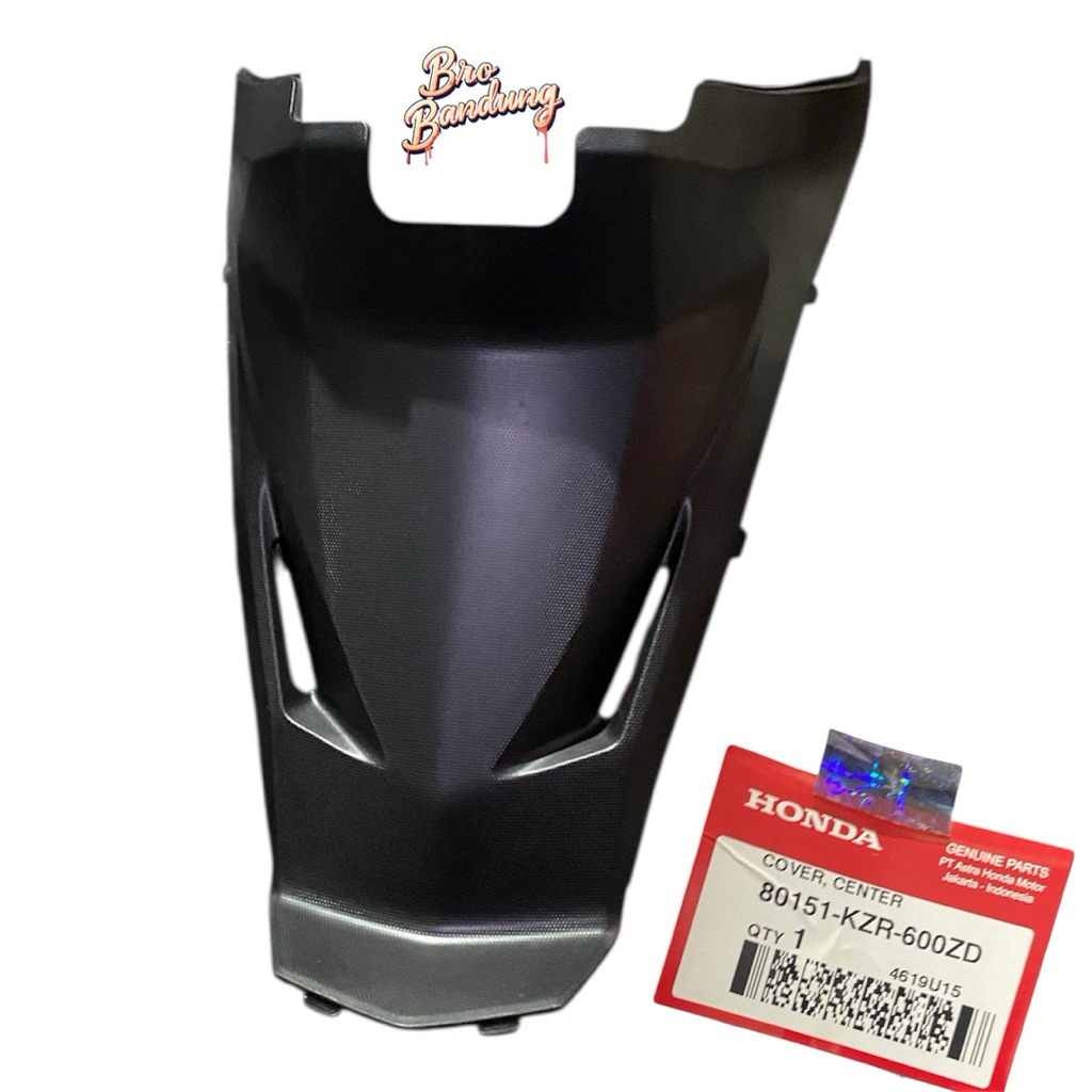80151-KZR-600ZD COVER,CENTER /DEK TENGAH BAWAH JOK VARIO 125 KZR ori ahm