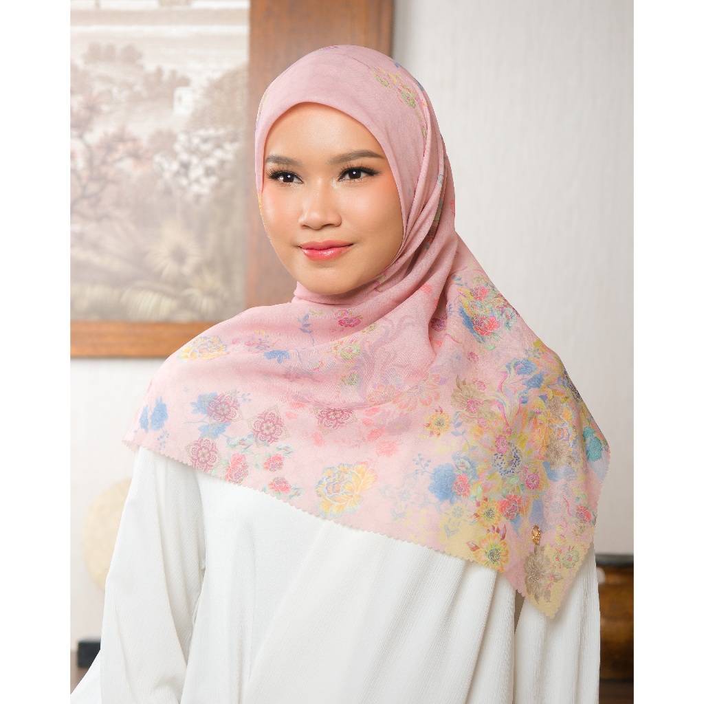 MUDA-BLOOME SCARF - FLAMINGO