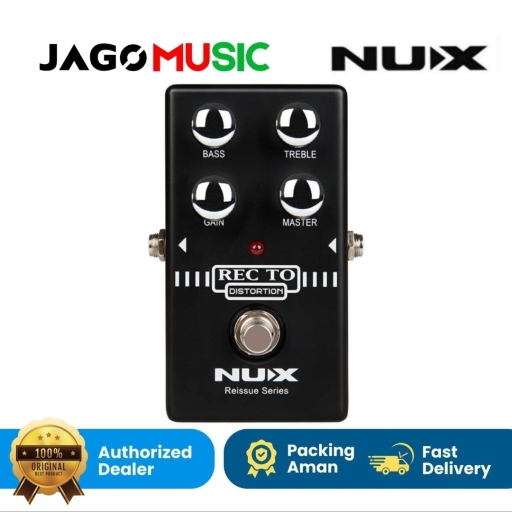 Effect Gitar Recto Distorti Nux Efek StompBox NUX Recto Distortion Original