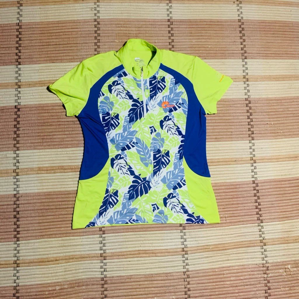 Kaos Kersey Outdoor Dry Wanita NEPA 90 Shirt Green Melon Original Second Preloved