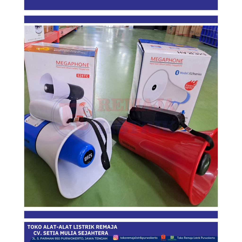 Megaphone Speaker Portable 528 Rocia