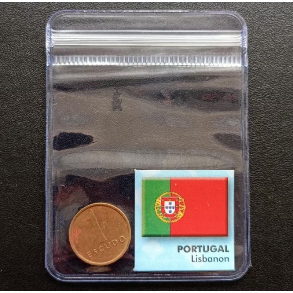 1 Escudo Koin Portugal Koleksi Coin Asing Antik Lama Kuno Jadul Luar Negeri Mancanegara