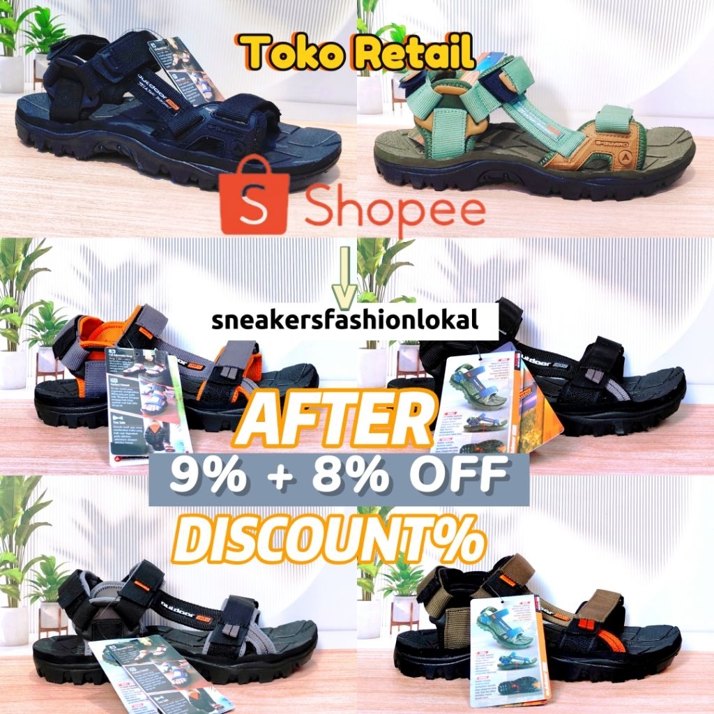 Sandal Gunung OUTDOOR ADVENTURE | Sandal OUTDOOR ADVENTURE Original