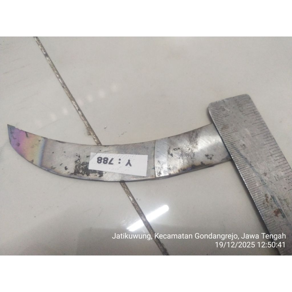 Baja Hss JULIA M42 Pelangi Original Super Keras Bahan Pisau Dapur Seset Mutik Temutik Tiuk Serut Rau