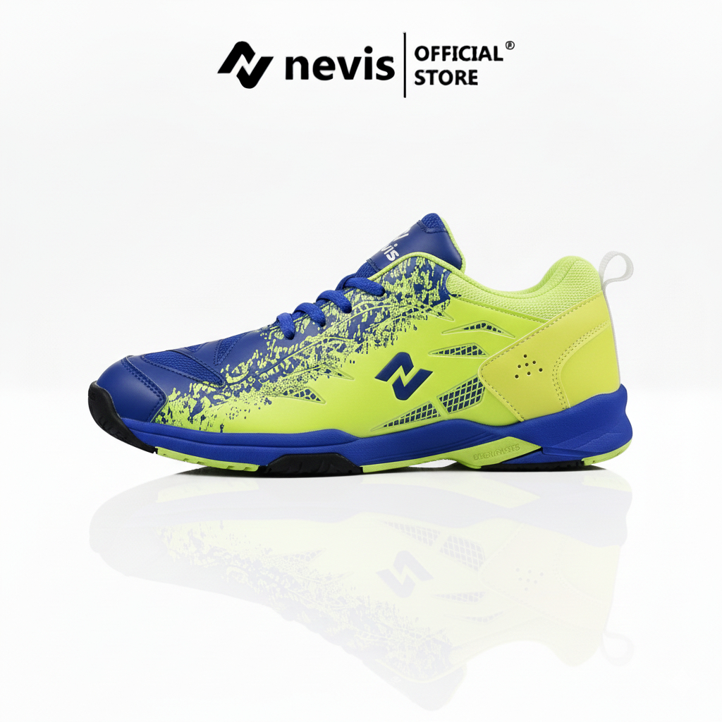 NEVIS Drive Sepatu Badminton Pria Wanita Original 36-44