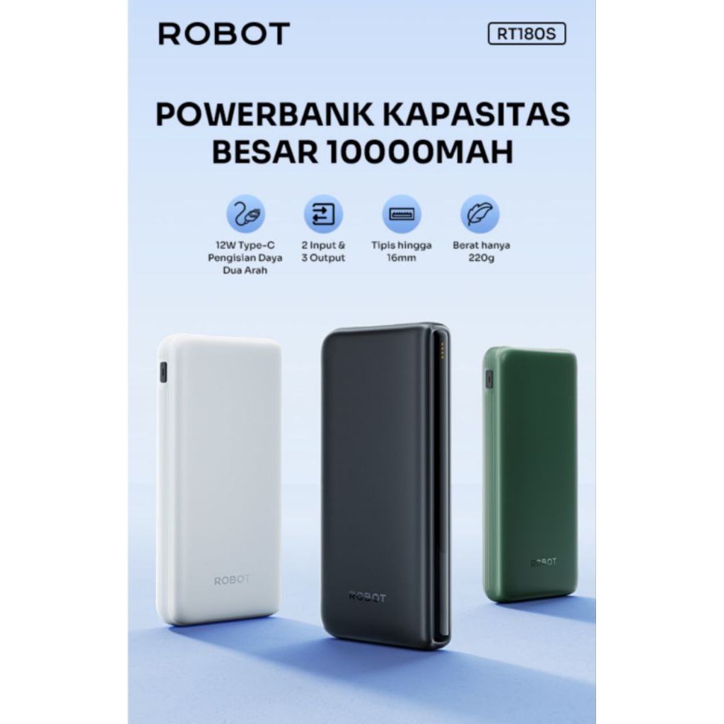 Powerbank ROBOT 10000MAh