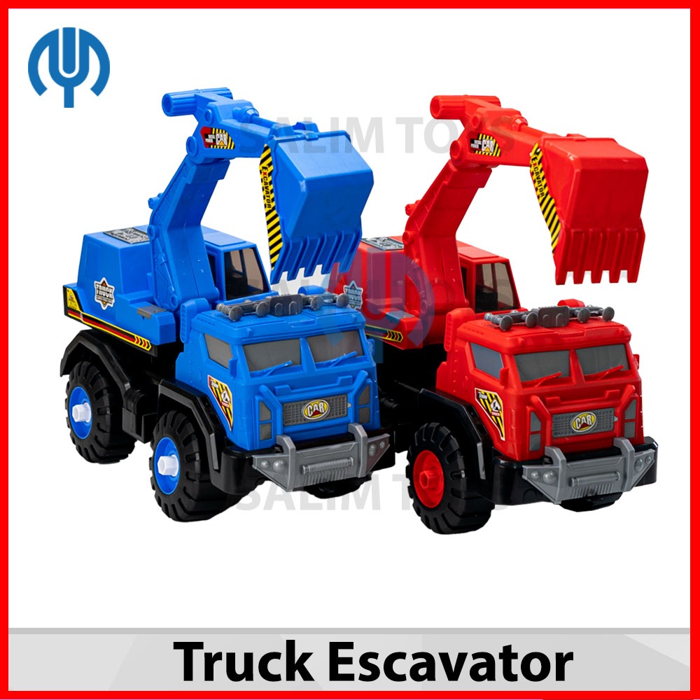 MAINAN ANAK MOBIL KONSTRUKSI BEKO EXCAVATOR JUMBO BESAR