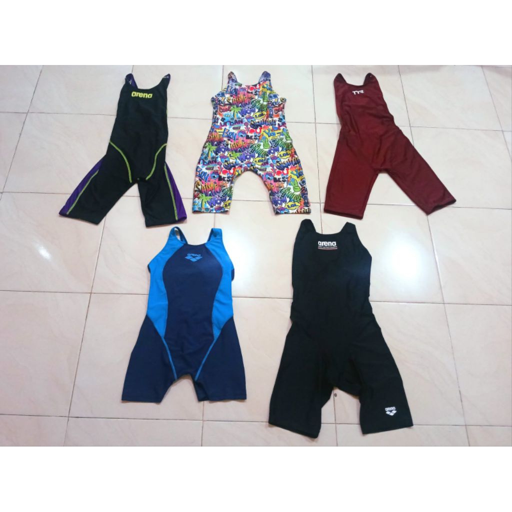 Baju renang atlet preloved murah