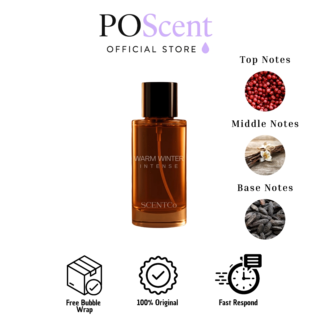 Parfum Unisex | SCENTCo Warm Winter Intense [BNIB]