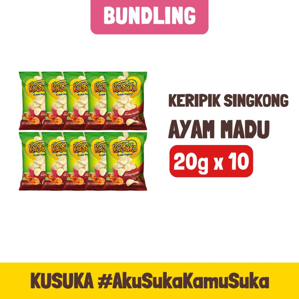 KUSUKA KRIPIK SINGKONG || AYAM MADU
