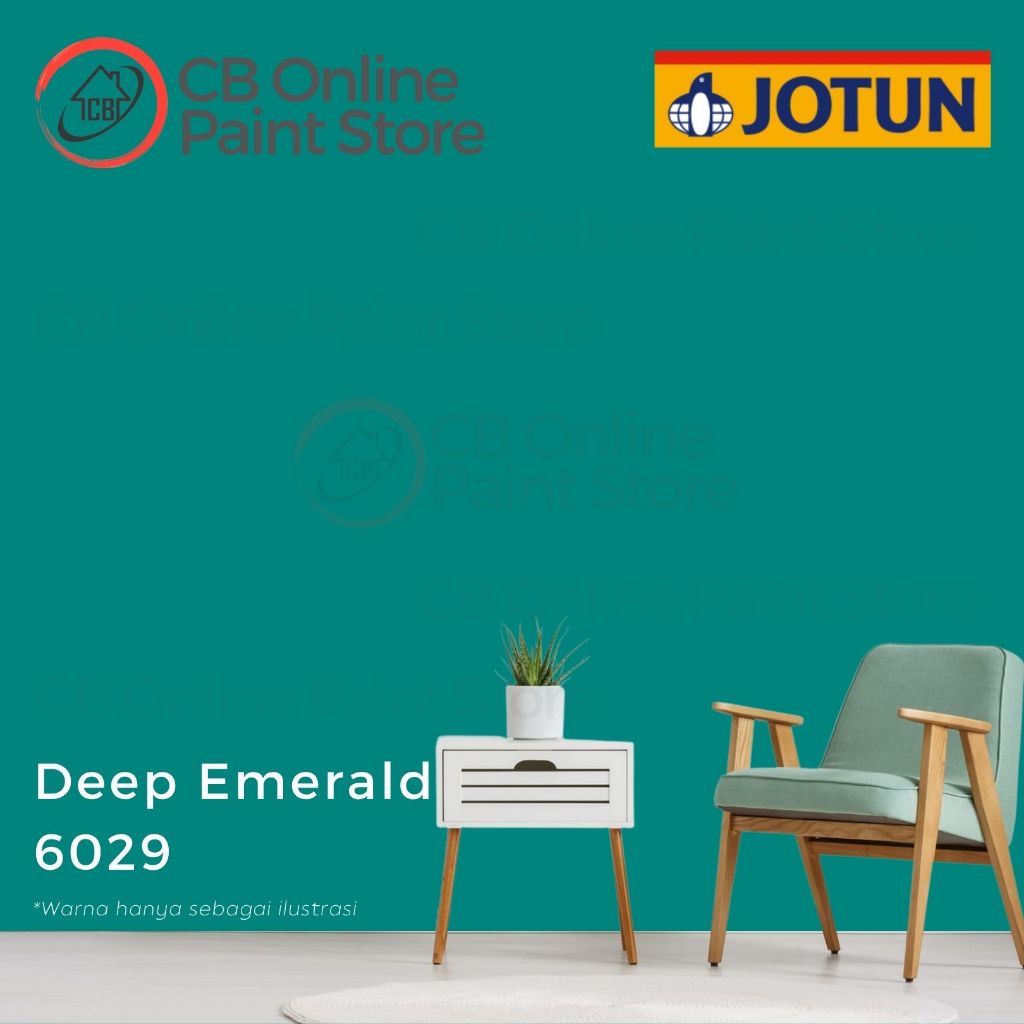 CAT TEMBOK JOTUN - DEEP EMERALD 6029 - GALON