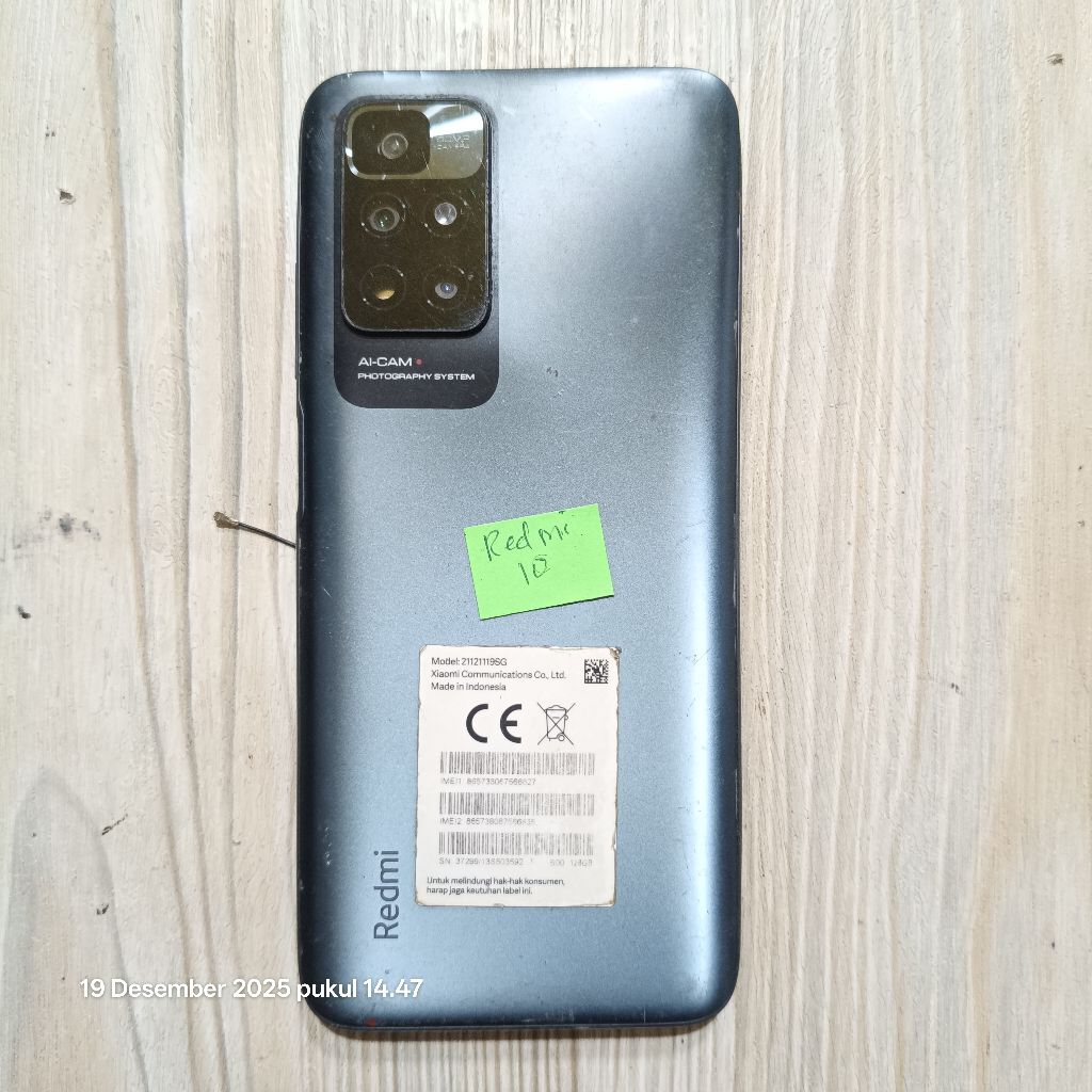 Mesin Xiaomi Redmi 10 2020 | Mesin Normal unit