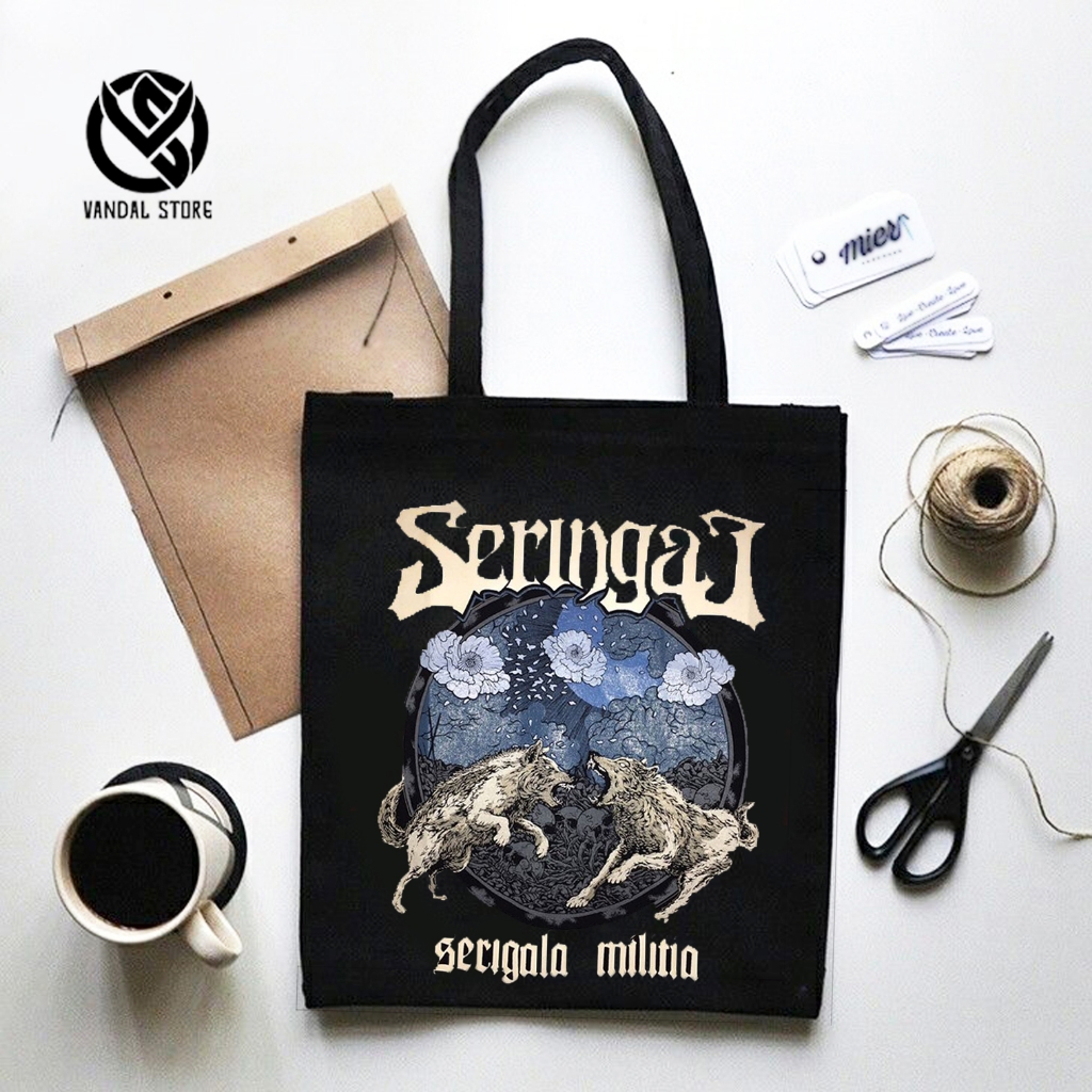 [COD] TOTEBAG KANVAS SERINGAI MURAH