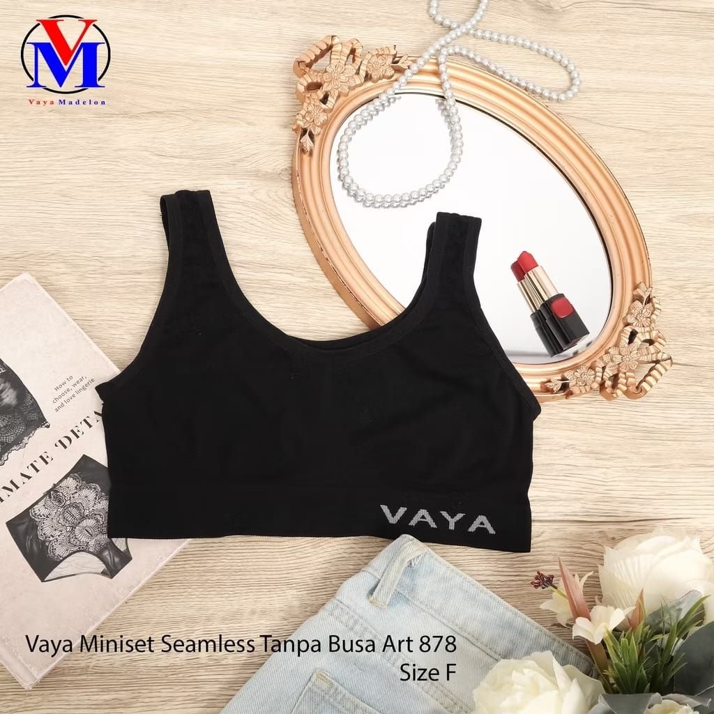VAYA MINISET / SPORT BRA VAYA12 PCS REMAJA / DEWASA SEAMLESS ART 808