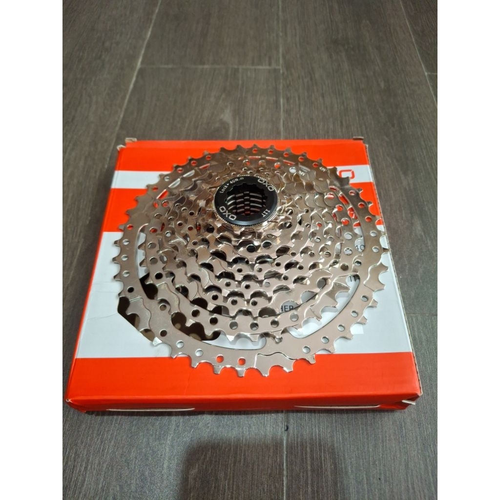Sprocket OXO 8 Speed Cassete / Slop 11-42T Chrom