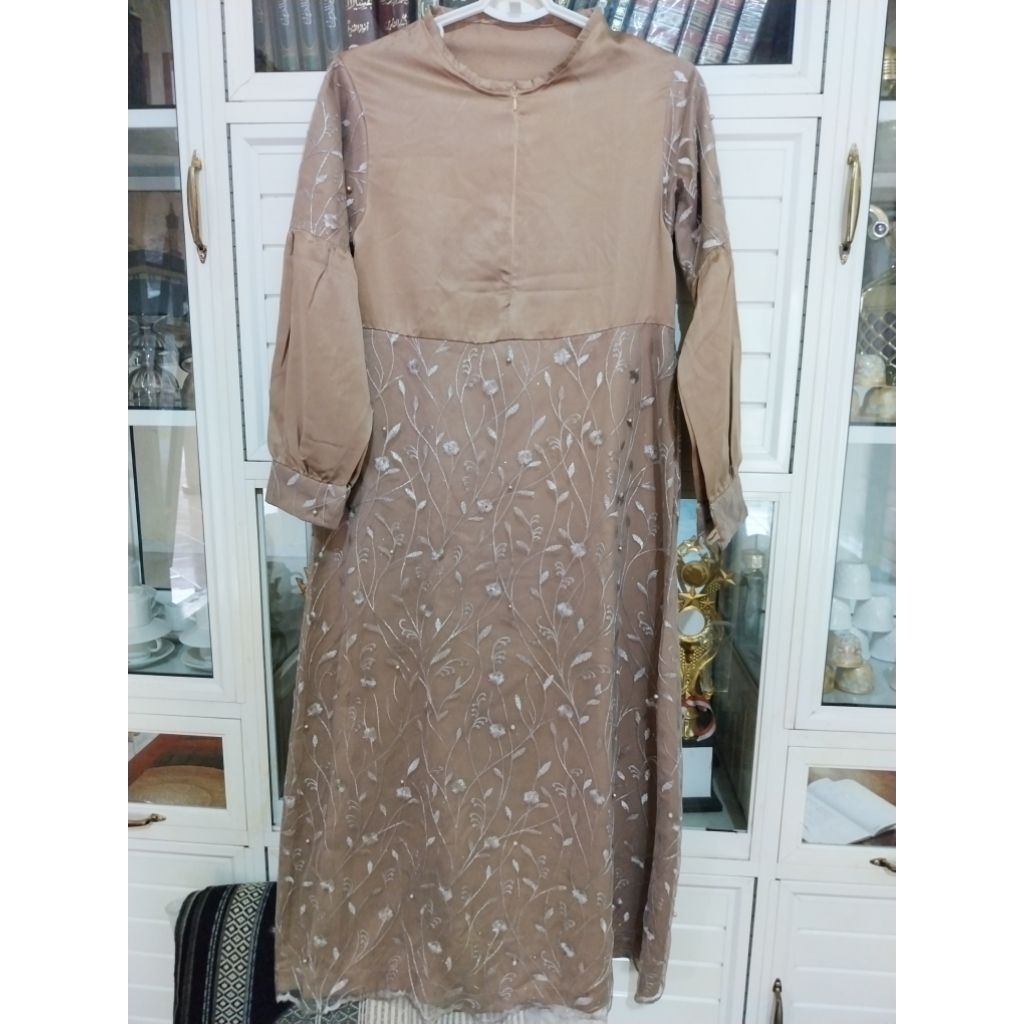 dress brokat anak remaja