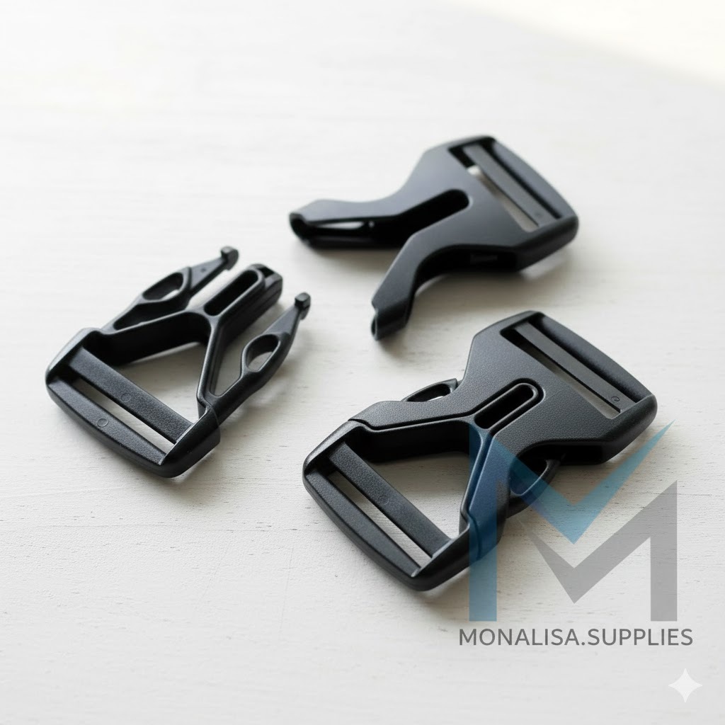 Buckle Slop Kunci Sodok LVD ORIGINAL YKK - 25mm (2,5 cm)