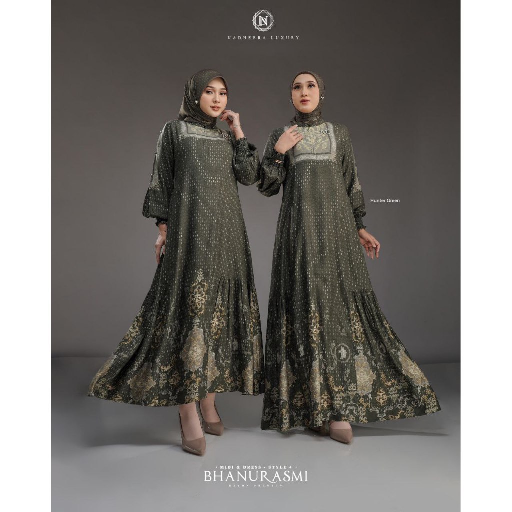 SARIMBIT 2026 BHANURASMI HUNTER GREEN / SARIMBIT NADHEERA / NADHEERA LUXURY / COUPLE KOKO DAN GAMIS 