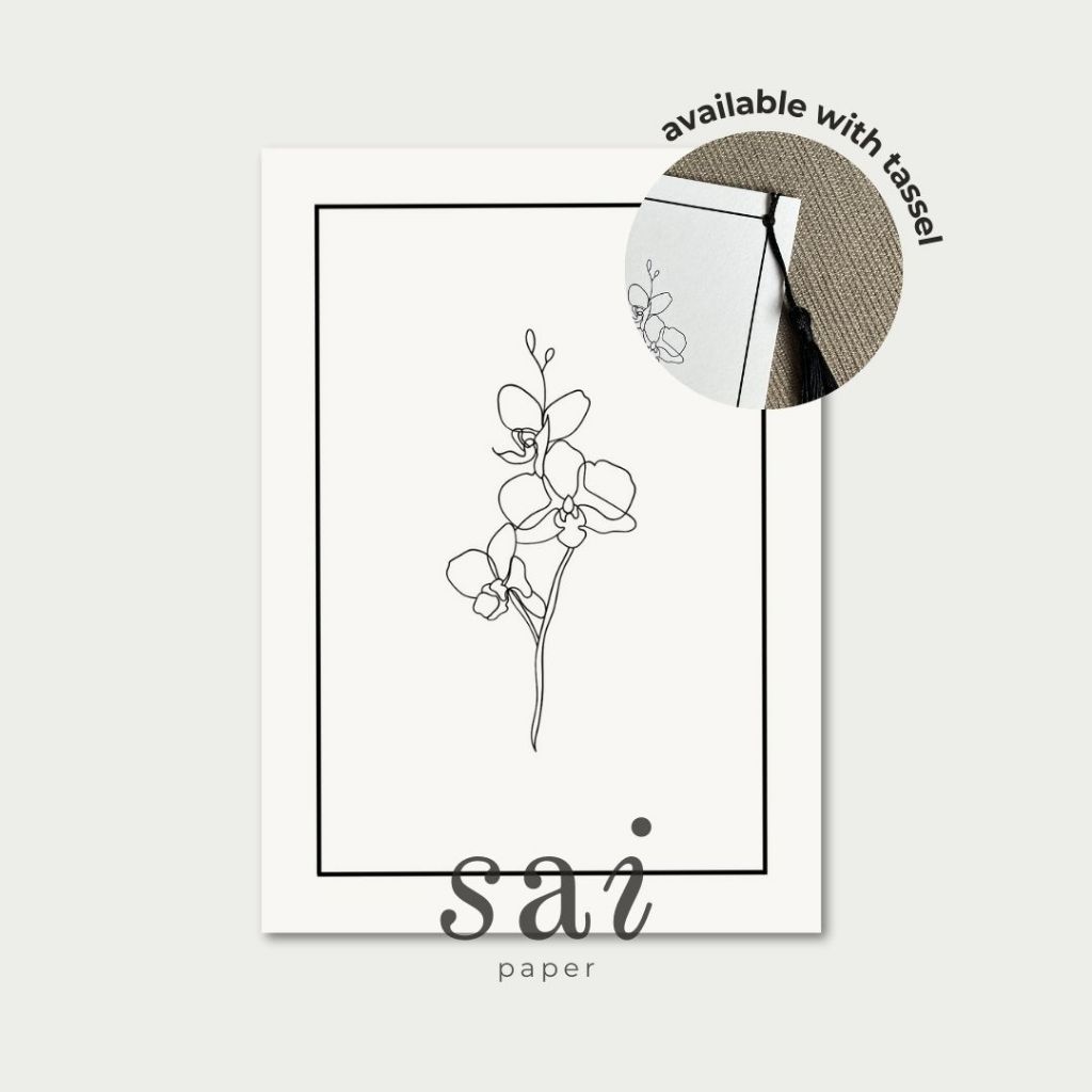 Kartu Ucapan Valentine Anniversary Greeting Card Blank Post Card | orchid | sai paper