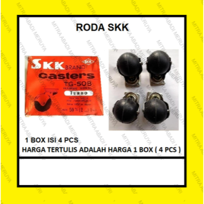 Roda Etalase Roda Lemari Roda Trolley Roda Rak Roda Castor SKK