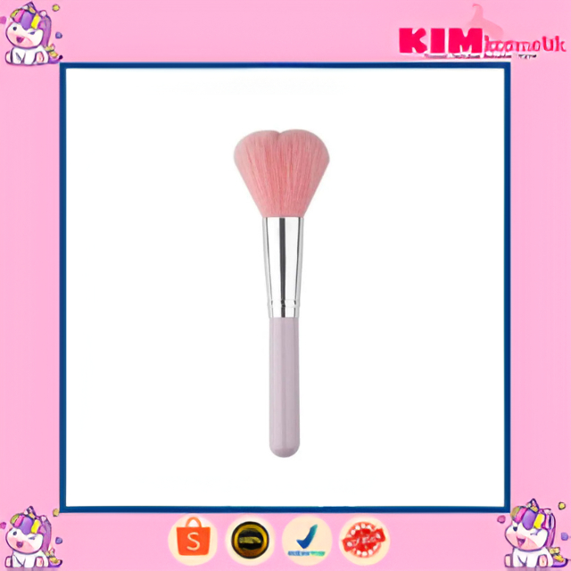 Pink kuas blush on /kuas bedak/kuas blush on