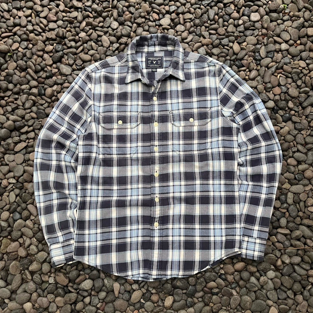 KEMEJA FLANEL AMERICAN EAGLE