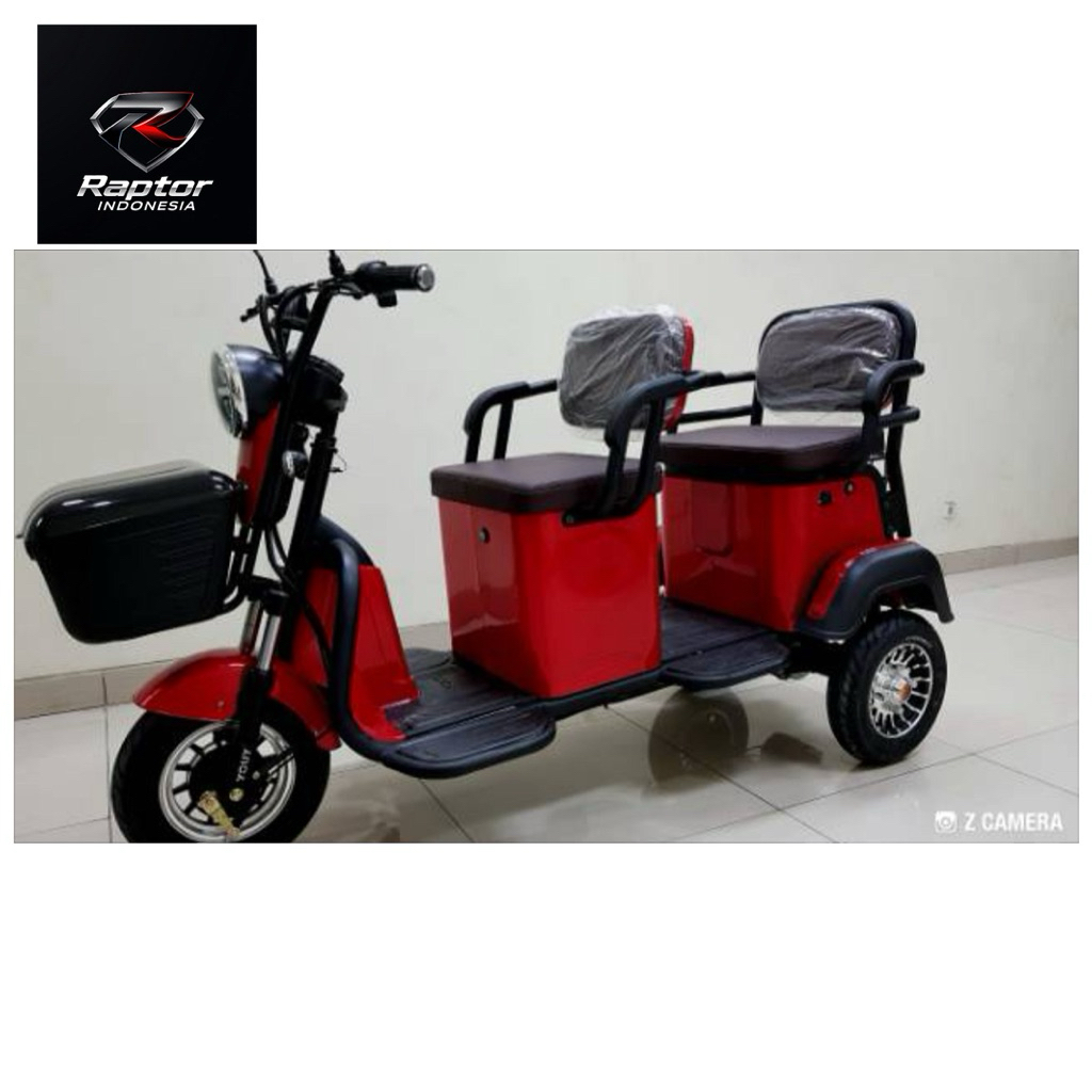 Scooter Elektrik 3 roda