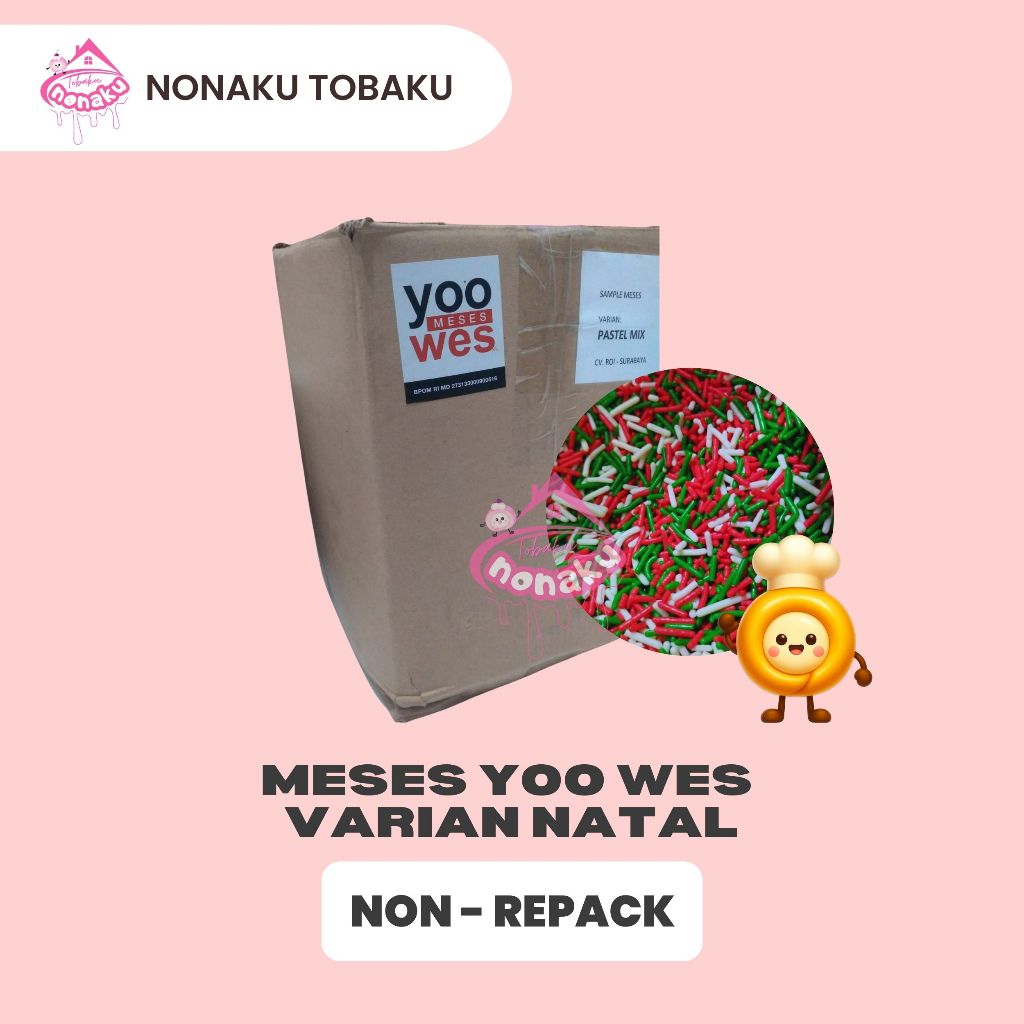 [CTN] MESES WARNA - WARNI VARIAN NATAL DAN PASTEL LOS 12.5KG