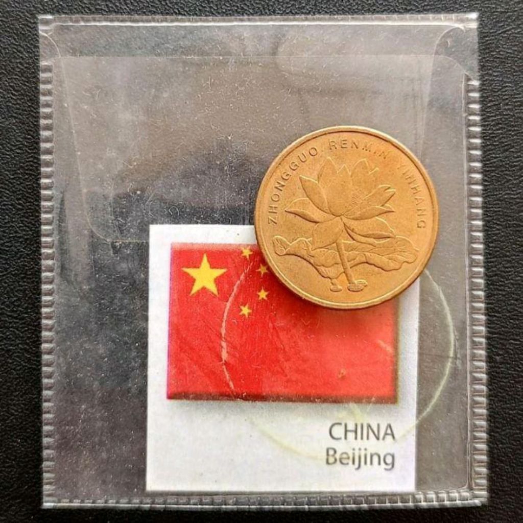 Koin China 5 Jiao Koleksi Coin Antik Bekas Lama Kuno Jadul Asing Mancanegara