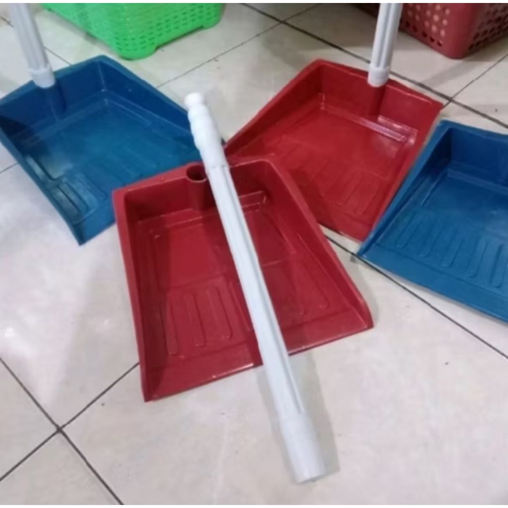 pengki gagang-ekrak sampah-sekop sampah-pengki tangkai