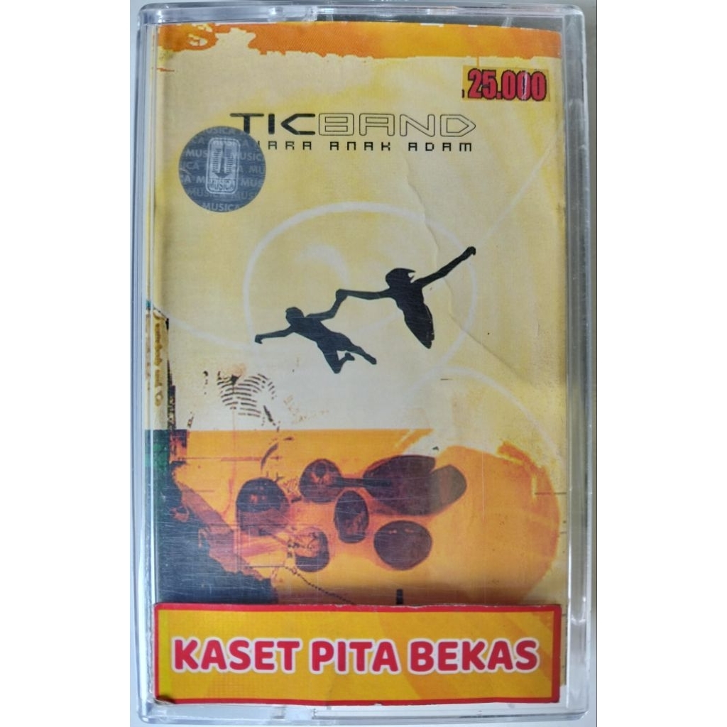 kaset pita bekas pop tic band