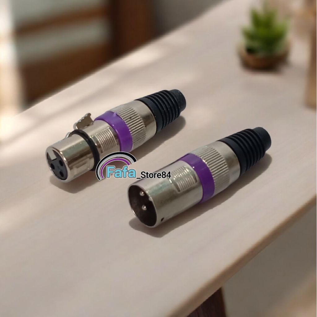 Jack / Soket Canon XLR CANARE NEW Male Female