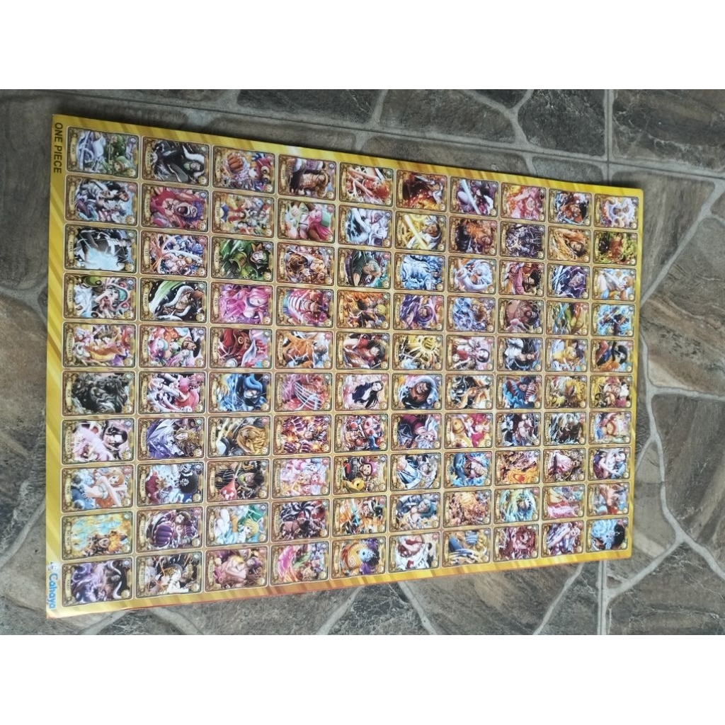 TERLARIS ( 1 LEMBAR / 100PCS ) POSTER GAMBAR / Mainan adu gepok / mainan kartu / Kartu gepok  / post