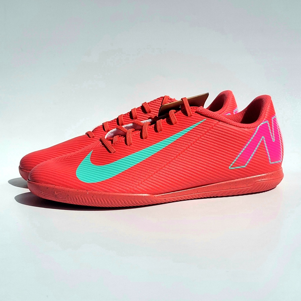 Nike Vapor 16 Club IC Original Mercurial Sepatu Futsal Soccer Football Indoor Pink Ember Glow Ori