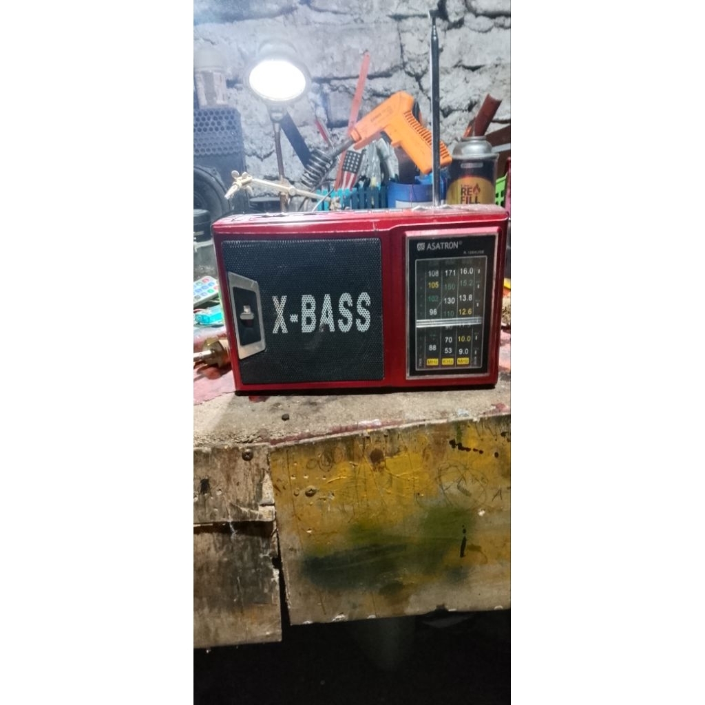 Radio Asatron xbass normal original suara bersih( baca diskripsi)