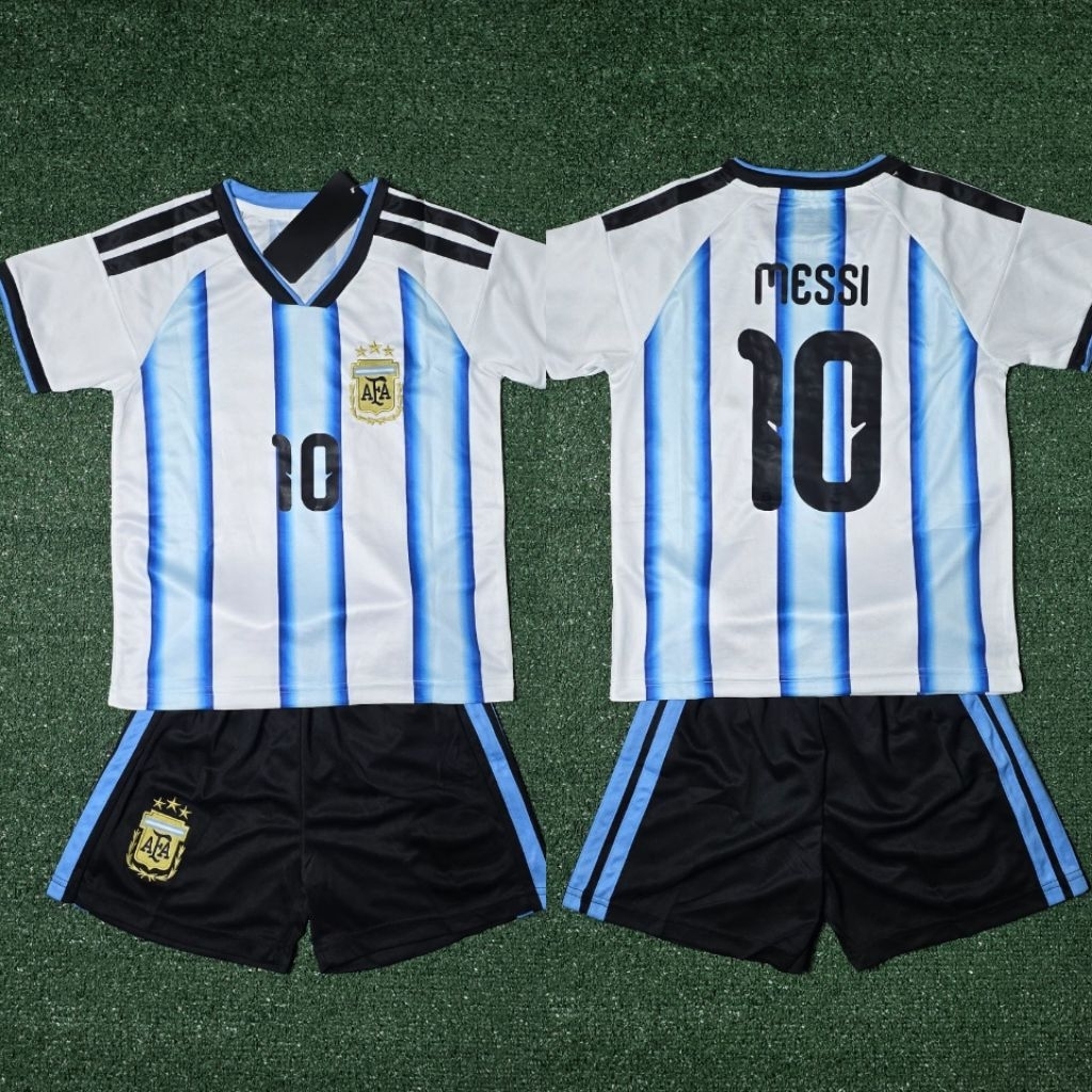 BAJU BOLA ANAK | ARGENTINA HOME WORLD CUP 2026 | KIDS JERSEYY