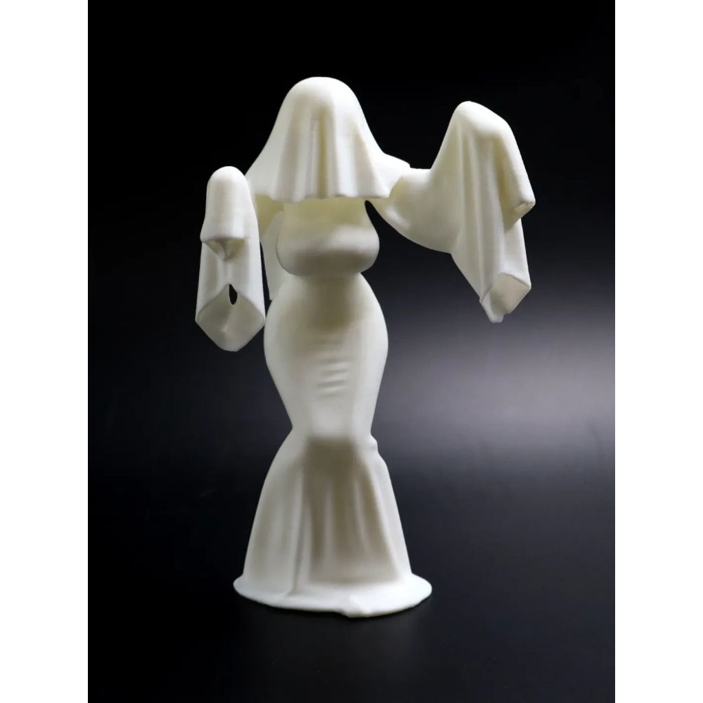 Ghost Girl Figure 3D Printing - Miniatur mainan Hantu Perempuan Pajangan kamar figure Halloween Ghos