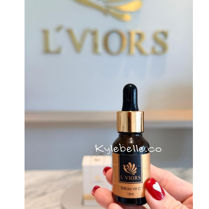 L'VIORS Serum Vitamin C Memudarkan Flek  (antioksidan) Lviors  VIT C